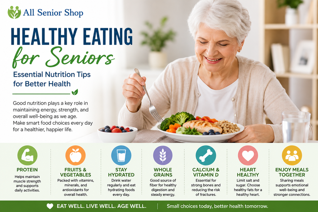 Healthy Eating for Seniors: Essential Nutrition Tips for Better Health